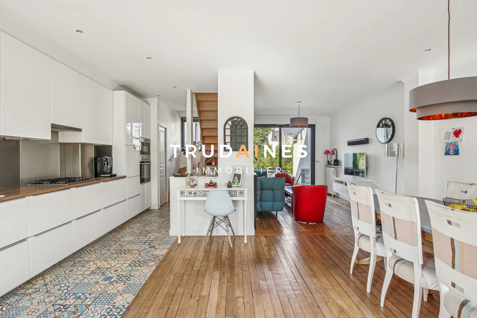 Maison familiale 130 m² avec jardin, Bois-Colombes centre